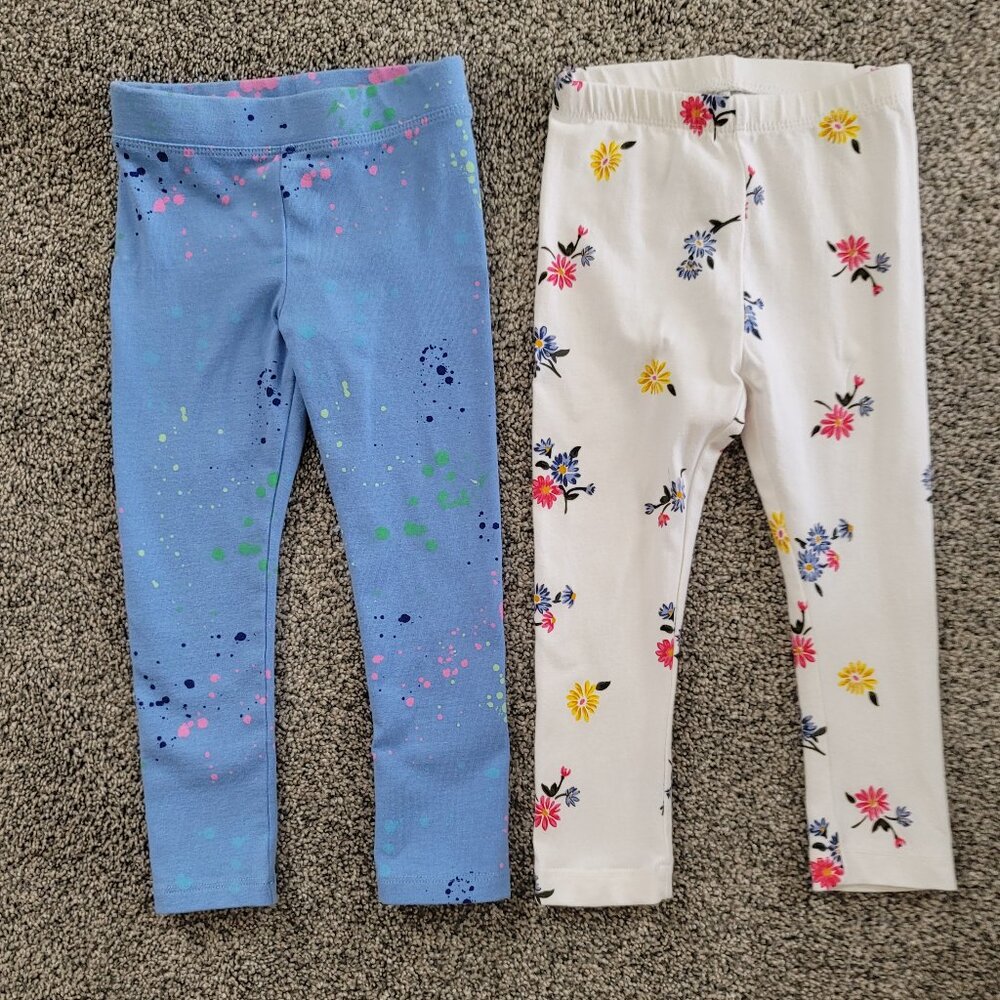 Crew Cuts size 3 & Old Navy size 2 Leggings